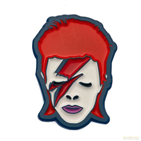 David Bowie: David Bowie (Aladdin Sane) Enamel Pin Badge