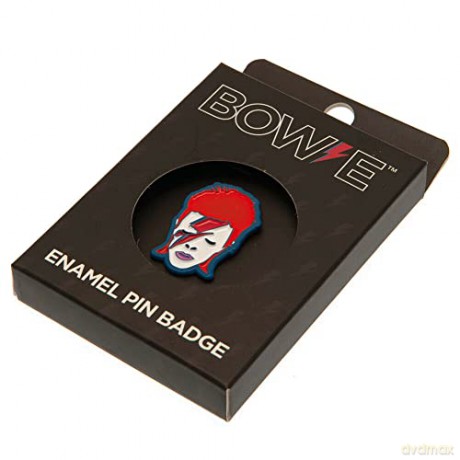 David Bowie: David Bowie (Aladdin Sane) Enamel Pin Badge