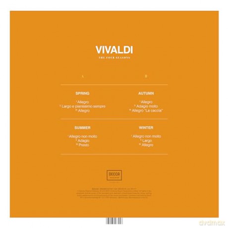 Antonio Vivaldi: Four Seasons [Winyl]