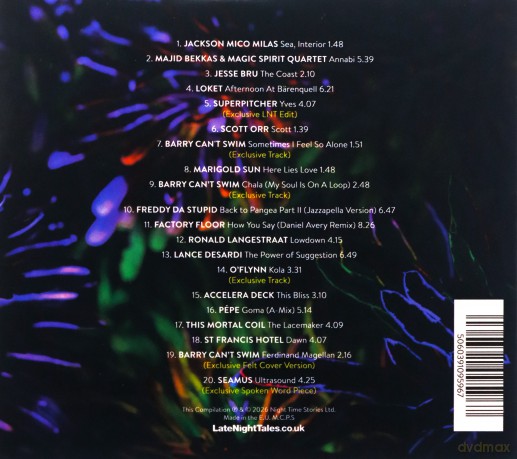 Barry Cant Swim: Late Night Tales: Barry Cant Swim [CD]