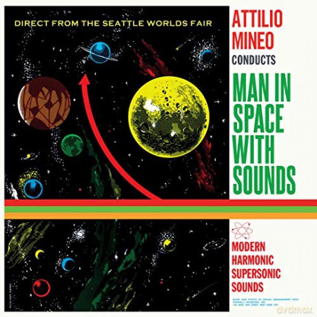 Attilio Mineo: Man In Space With Sounds (Green/Yellow Swirl) [Winyl]