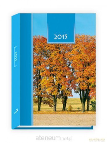 Kalendarz 2015 Książkowy - A5 jesień [KSIĄŻKA]
