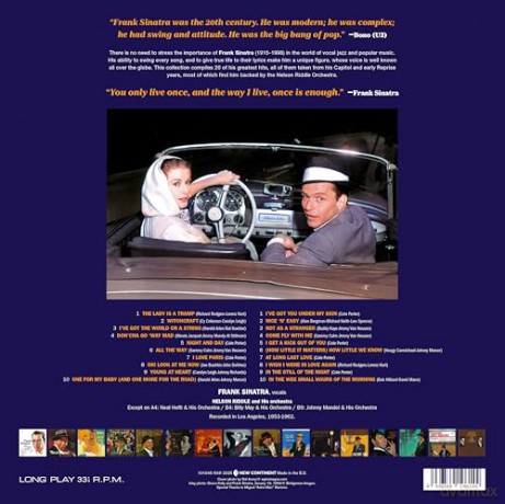 Frank Sinatra: The Hits (Limited) (Blue) [Winyl]