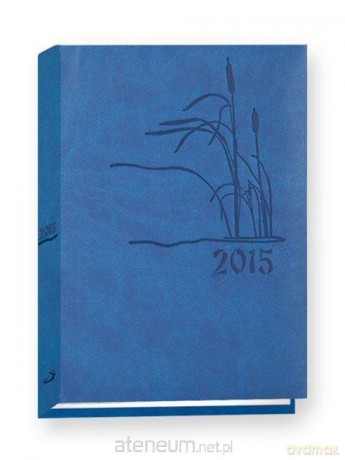 Kalendarz 2015 Książkowy - B6 PRINT lawendowy [KSIĄŻKA]