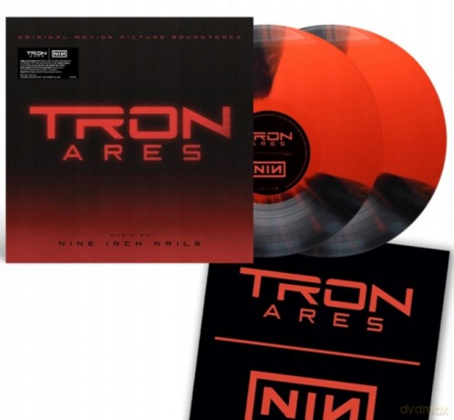 Tron Ares soundtrack (Nine Inch Nails) (Red/Black) (D2C Exclusive) [Winyl]
