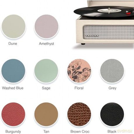 Crosley: Voyager Portable Turntable (Burgundy)