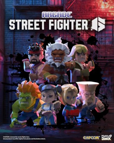 Arcade: Capcom Street Fighter Series 4 inch Vinyl Figure Blind Box Display (6) [FIGURKA]