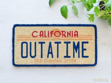 Back to the Future Door Mat 60 x 30 cm