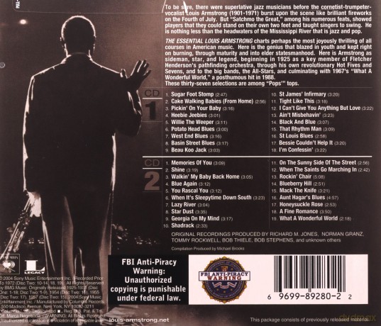 Louis Armstrong: The Essential Louis Armstrong [2CD]