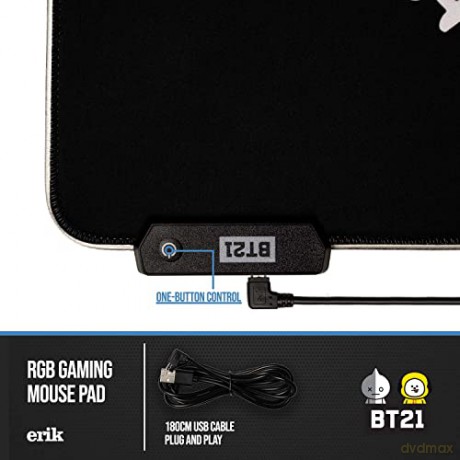 BT21 LED XXL Mouse Mat 90 x 40 cm