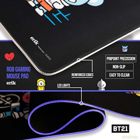 BT21 LED XXL Mouse Mat 90 x 40 cm