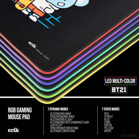 BT21 LED XXL Mouse Mat 90 x 40 cm