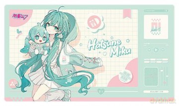 Character Vocal Series 01: Hatsune Miku Miku Hug Series Desk Mat: Flower Ver. 70 x 40 cm