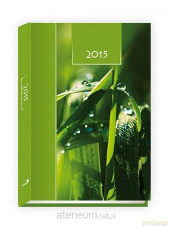 Kalendarz 2015 Książkowy - B6 trawa [KSIĄŻKA]