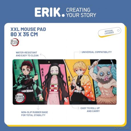 Demon Slayer XL Mouse Mat 80 x 35 cm