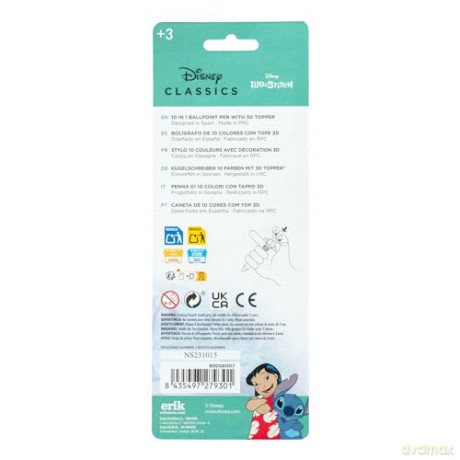 Disney Multicoloured 3D Pen Stitch