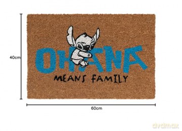 Disney Stitch Doormat Ohana 60 x 40 cm