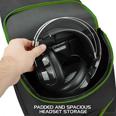 Enhance Board Game Backpack Green