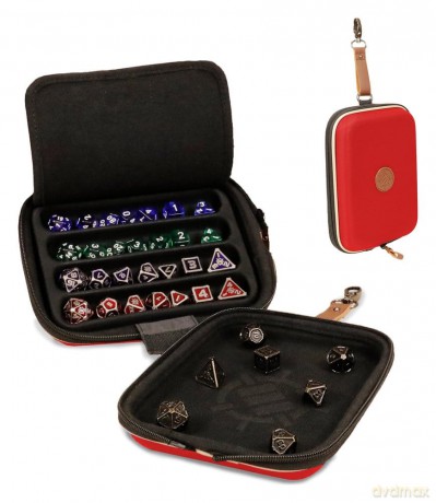 Enhance Board Game Dice Bag Designer Edition Red