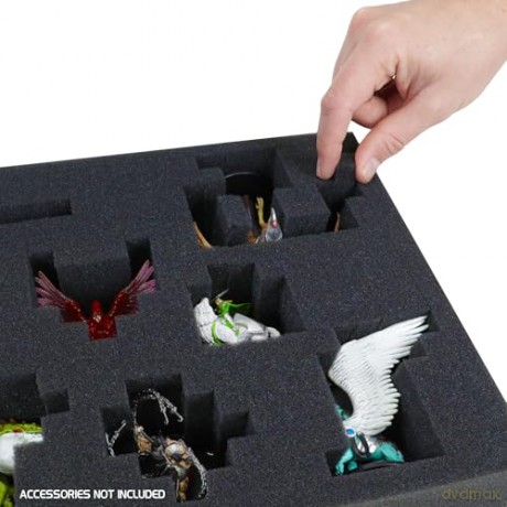Enhance Miniature Painting Storage Backpack Black
