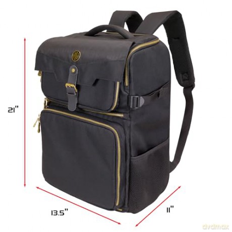Enhance Miniature Painting Storage Backpack Black