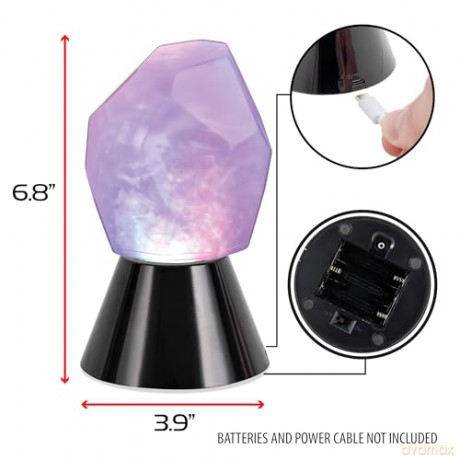 Enhance Tabletop Crystal Light Multicolor
