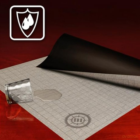 Enhance Tabletop Grid Mat Campaign Kit DnD beige