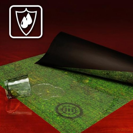 Enhance Tabletop Grid Mat Campaign Kit DnD green