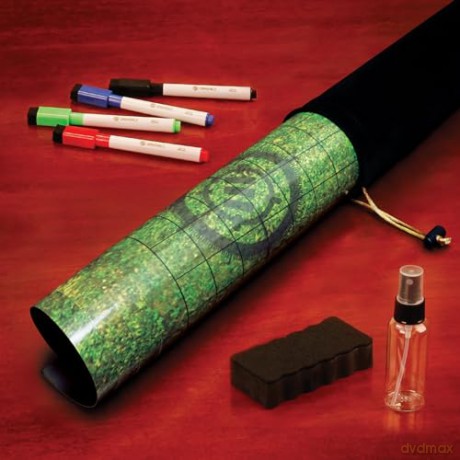 Enhance Tabletop Grid Mat Campaign Kit DnD green