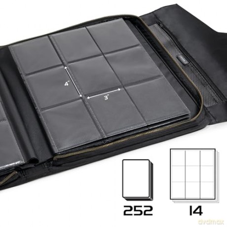 Enhance TCG Series Trading Card Album Black (252 Cards)