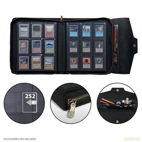Enhance TCG Series Trading Card Album Black (252 Cards)