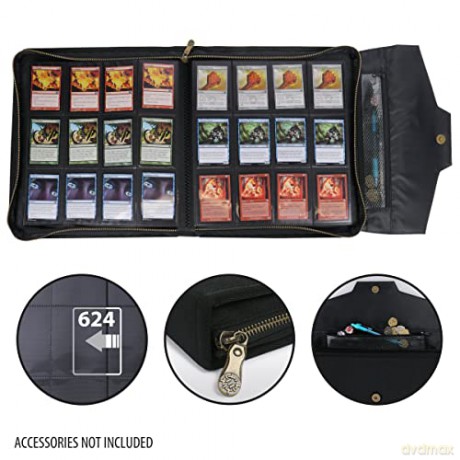 Enhance TCG Series Trading Card Album Black (624 cards)