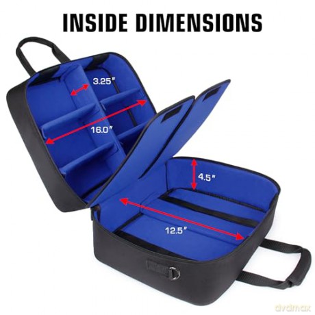 Enhance USA Gear S13 Console Gaming PlayStation Case Blue
