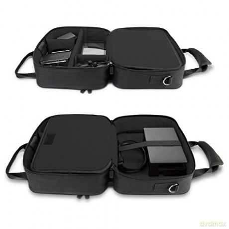Enhance USA Gear S14 Console Gaming Nintendo Switch Case Black