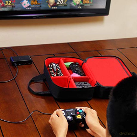 Enhance USA Gear S14 Console Gaming Nintendo Switch Case Red