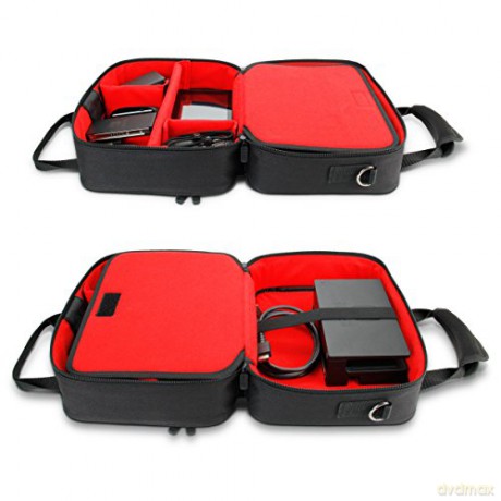 Enhance USA Gear S14 Console Gaming Nintendo Switch Case Red