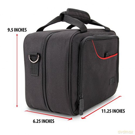 Enhance USA Gear S14 Console Gaming Nintendo Switch Case Red