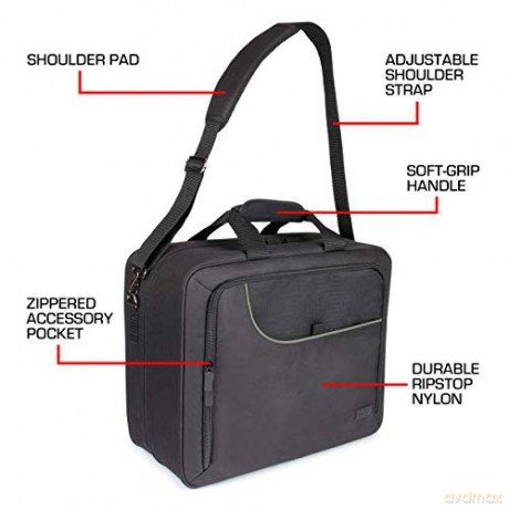 Enhance USA Gear S23 Console Gaming PlayStation Case Black