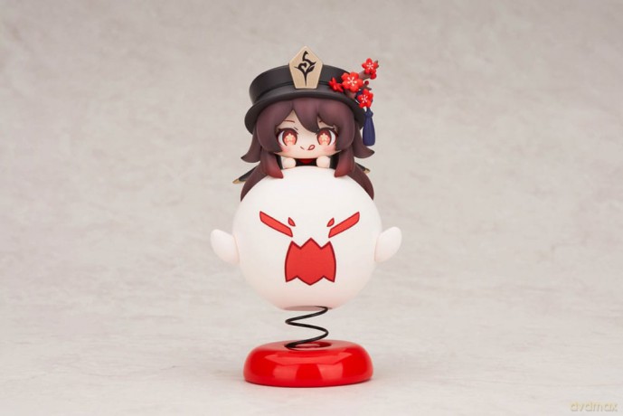 Genshin Impact PVC Statue Hu Tao Chibi Chara Yurayura Stand Ver. (re-run) 10 cm [FIGURKA]