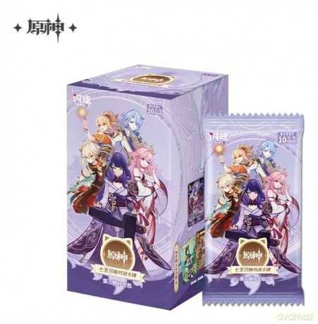 Genshin Impact Trading Card Game Series 3 Blind Box Display (18) Chinese Version [KARTY]