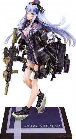Girls Frontline PVC Statue 1/7 416 MOD3 Heavy Damage Ver. 25 cm [FIGURKA]