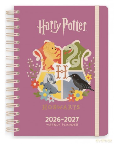 Harry Potter Szkolny planer tygodniowy 2026/2027 A5