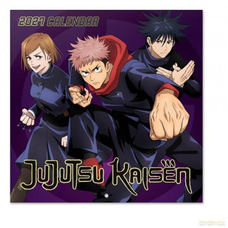 Jujutsu Kaisen Wall Calendar 2027 30x30 cm [KALENDARZ]