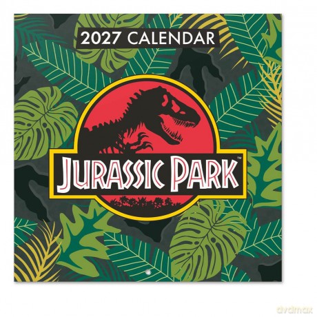 Jurassic Park 2027 Wall Calendar 30 x 30 cm [KALENDARZ]