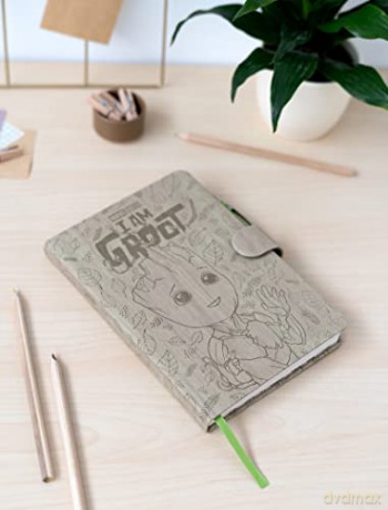 Marvel Premium Notebook with Projector Pen Groot A5