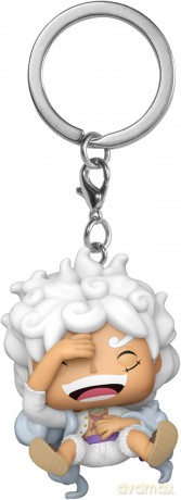 One Piece Pocket POP! Vinyl Keychains 4 cm Luffy Gear 5