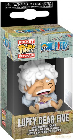 One Piece Pocket POP! Vinyl Keychains 4 cm Luffy Gear 5