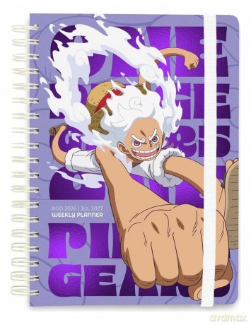 One Piece Szkolny planer tygodniowy 2026/2027 A5