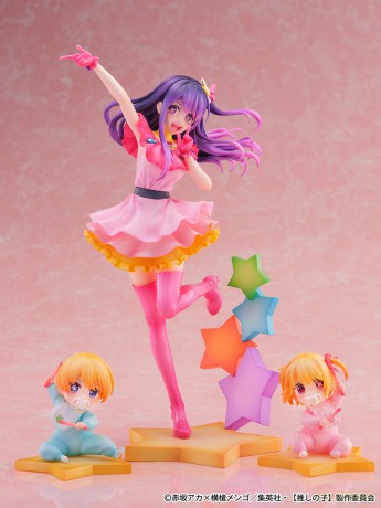 Oshi no Ko SHIBUYA SCRAMBLE FIGURE PVC Statue 1/6 Ai, Aqua, Ruby 25 cm [FIGURKA]