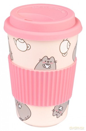 Pusheen Ceramic Kubek z przykrywką 400 ml
